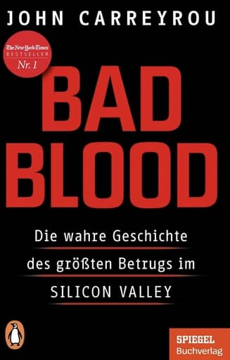 Buchcover „Bad Blood“ von John Carreyrou