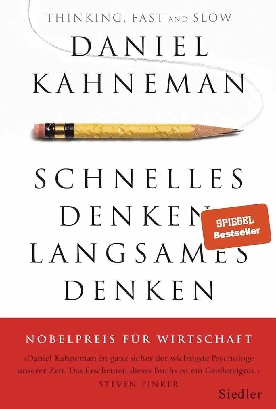 Buchcover „Schnelles Denken, langsames Denken“ von Daniel Kahneman